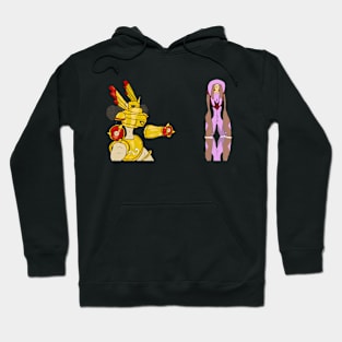 Rapidmon and Antylamon Hoodie